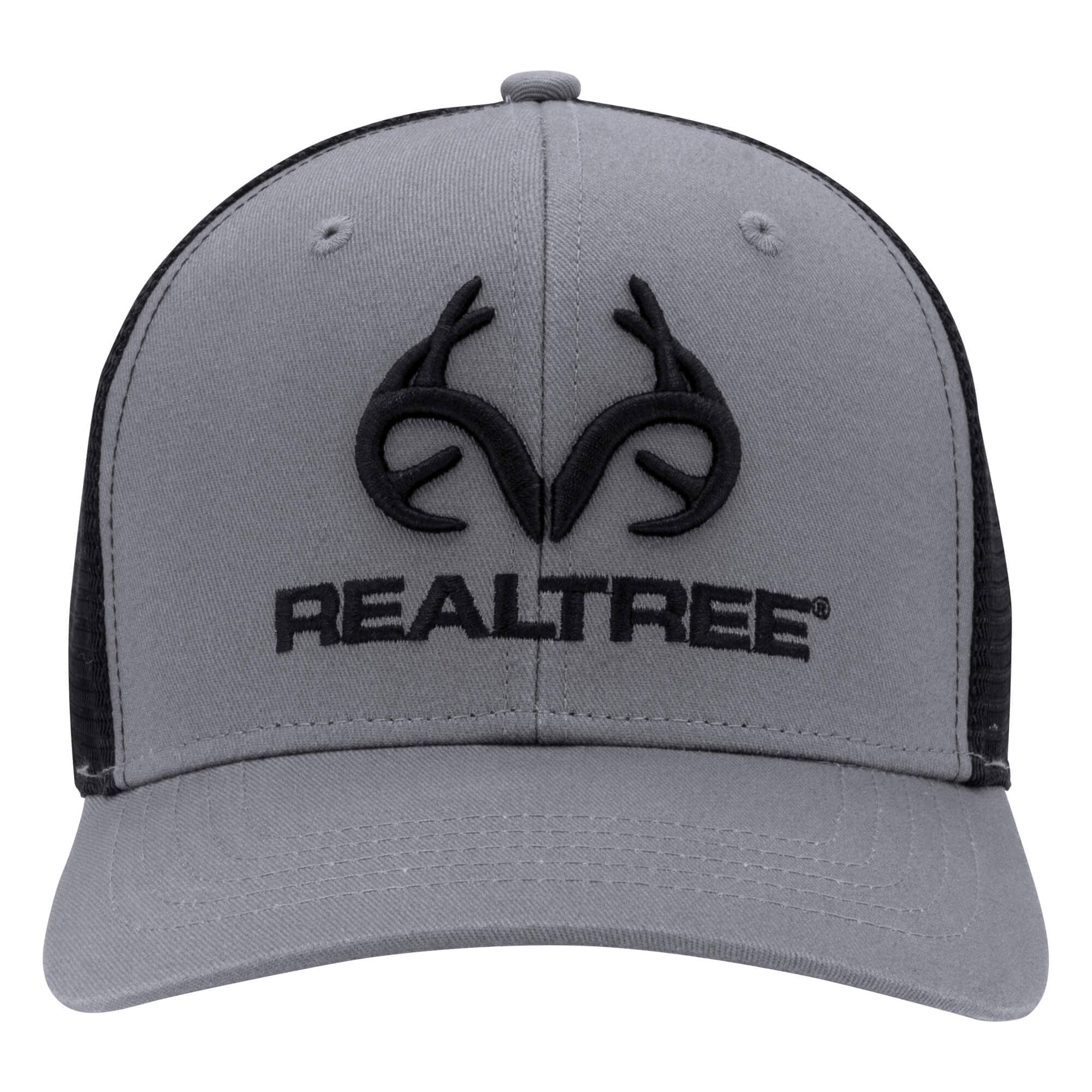 Realtree - 4914106 - RTR Charcoal/Black Trucker Cap