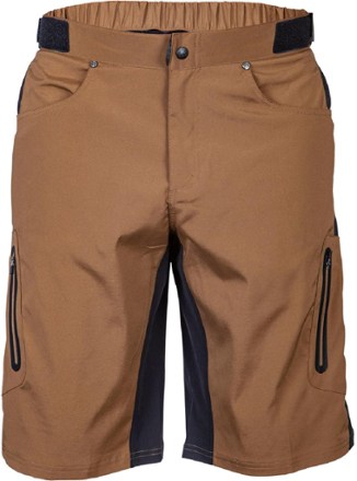 Zoic - Ether Shell Bike Shorts - Mens - BROWN