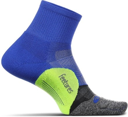 Feetures - Elite Light Cushion Quarter Socks - BOOST BLUE