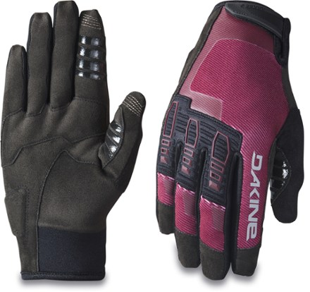 DAKINE - Cross-X Bike Gloves - Womens - PORT RED