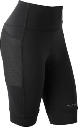 Terry - Hi-Rise Holster Bike Shorts - Womens