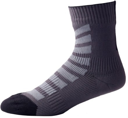 Sealskinz - Ankle-Length MTB Waterproof Socks - ANTHRACITE/CHARCOAL/BLACK