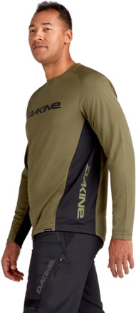 DAKINE - Thrillium Long-Sleeve Bike Jersey - Mens - OLIVE
