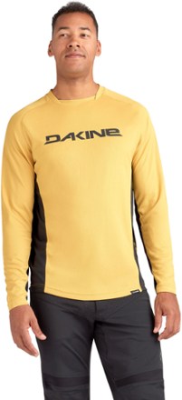 DAKINE - Thrillium Long-Sleeve Bike Jersey - Mens - SOLSTICE GOLD