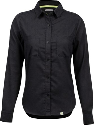 PEARL iZUMi - Rove Cycling Shirt - Womens - BLACK/PHANTOM WEAVE
