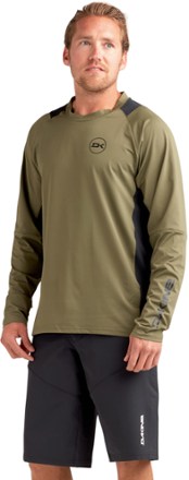 DAKINE - Vectra Long-Sleeve Bike Jersey - Mens - OLIVE