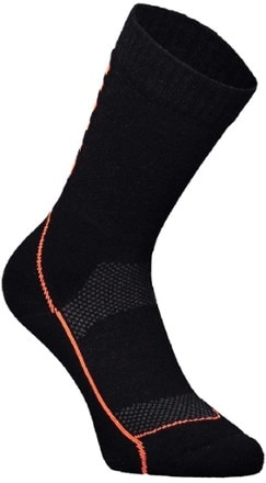 Mons Royale - MTB 9 Tech Socks - Womens - BLACK/GREY