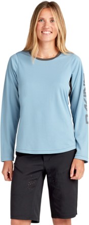 DAKINE - Thrillium Long-Sleeve Bike Jersey - Womens - CREST BLUE