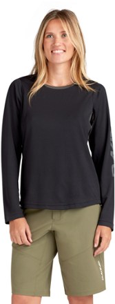 DAKINE - Thrillium Long-Sleeve Bike Jersey - Womens - BLACK