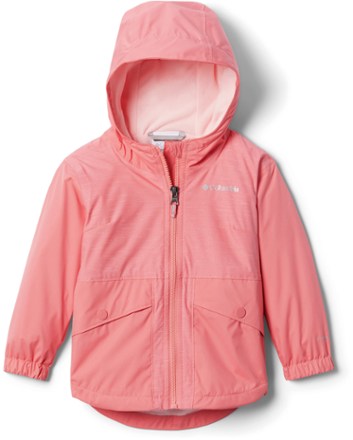 Columbia - Rainy Trails Fleece-Lined Jacket - Toddlers - SALMON