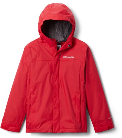 Columbia - Watertight Rain Jacket - Boys - MOUNTAIN RED II