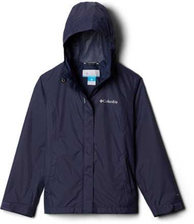 Columbia - Arcadia Rain Jacket - Girls - NOCTURNAL