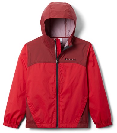 Columbia - Glennaker Rain Jacket - Boys - MOUNTAIN RED/RED JASPER