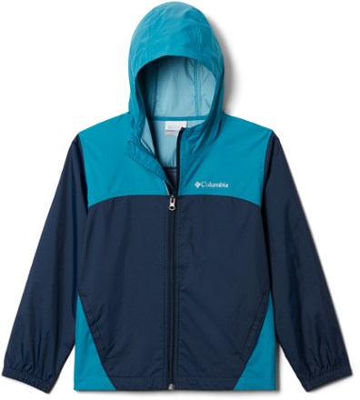 Columbia - Glennaker Rain Jacket - Boys - COLLEGIATE NAVY/DEEP MARINE