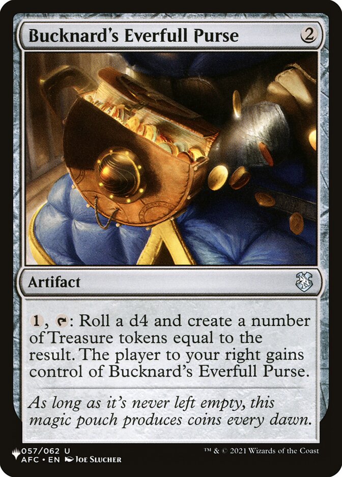 Bucknards Everfull Purse - Foil - The List