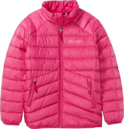 Marmot - Highlander Down Jacket - Kids - VERY BERRY