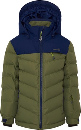 Kamik - Anakin Insulated Jacket - Kids - FOREST/NAVY