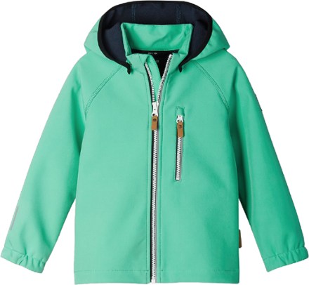 Reima - Vantti Soft-Shell Jacket - Kids - REEF GREEN