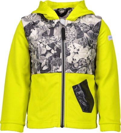Obermeyer - Hayden Hybrid Fleece Jacket - Toddlers - FLASH BULB