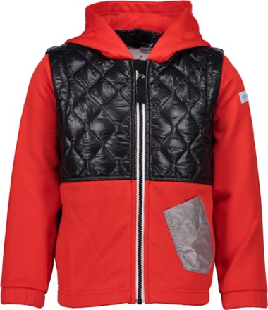 Obermeyer - Hayden Hybrid Fleece Jacket - Toddlers - RED