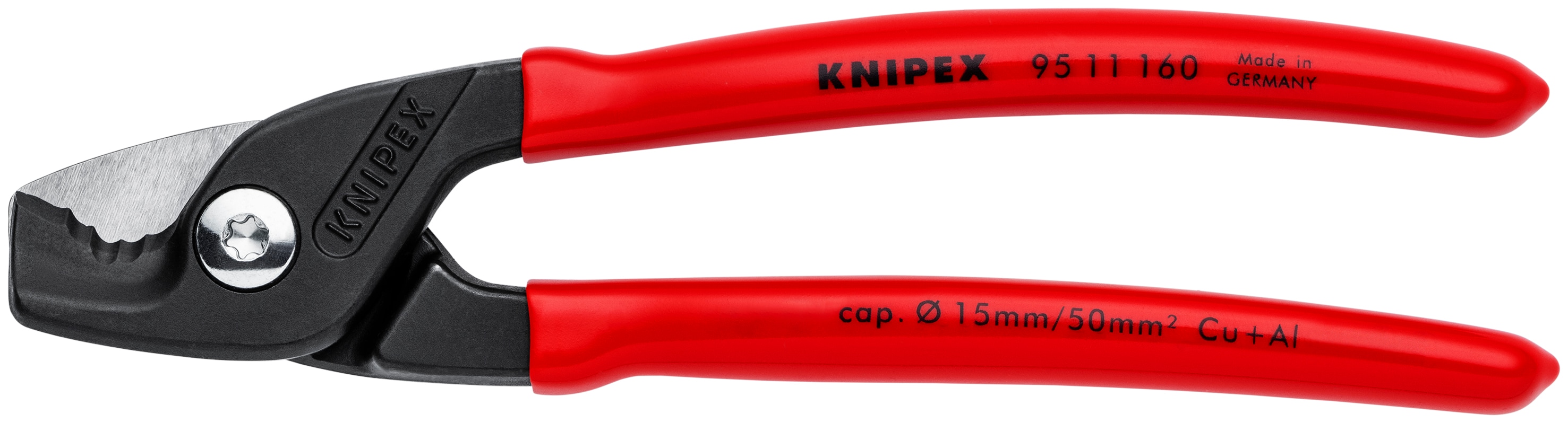 KNIPEX - 95 11 160 - StepCut Construction Cutting Pliers