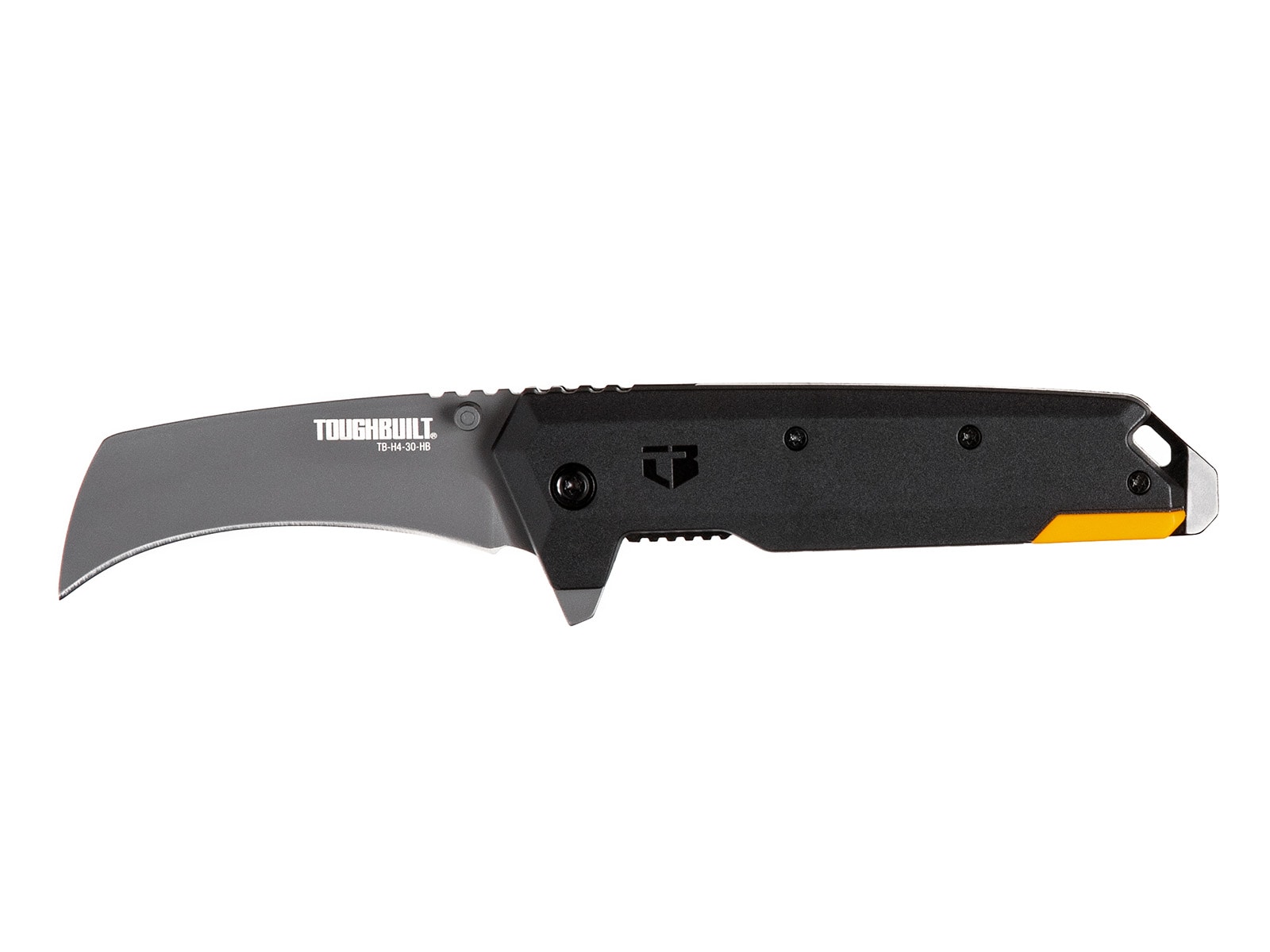 TOUGHBUILT - TB-H4-30-HB - 3-in Stainless Steel Smooth Pocket Knife
