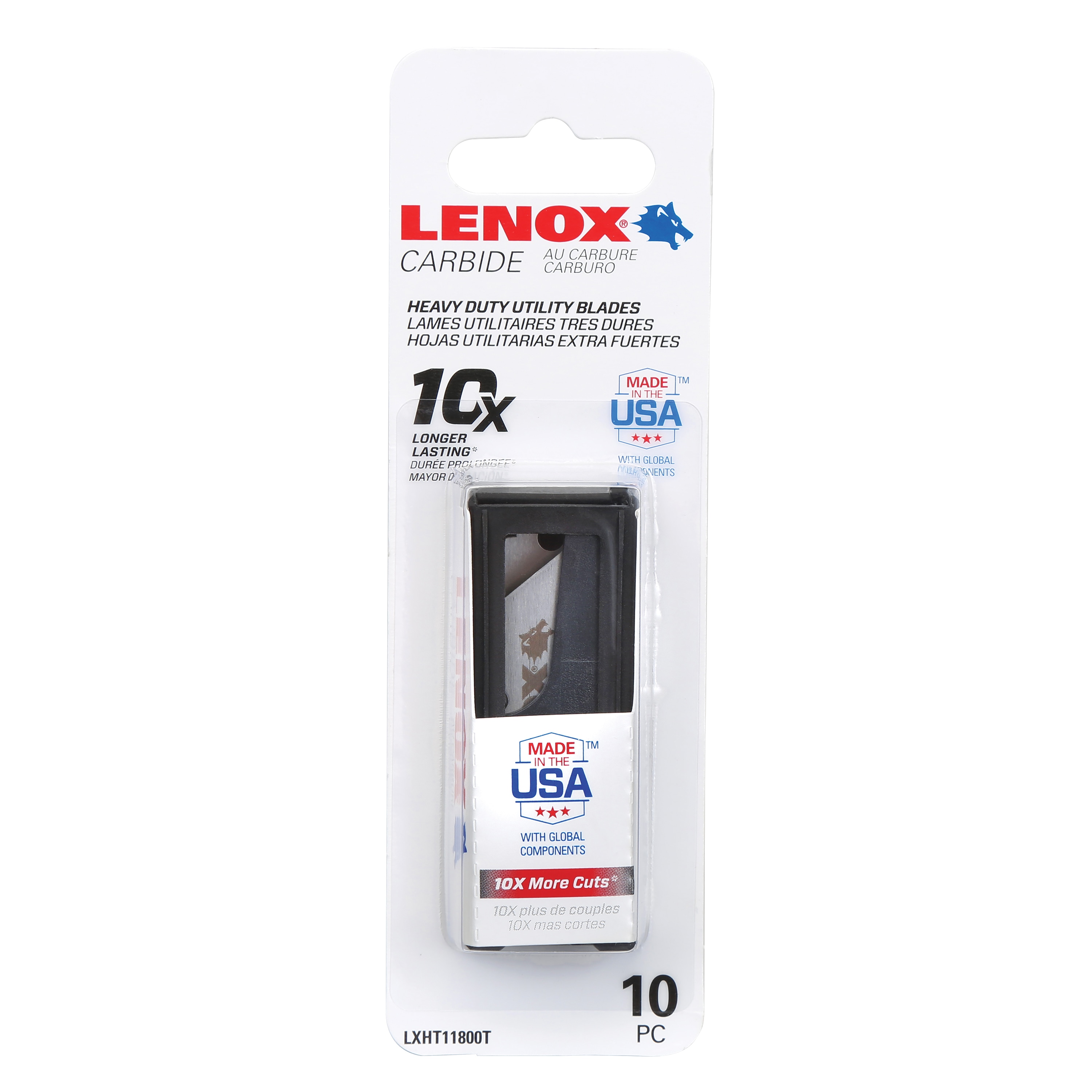 LENOX - LXHT11800T - 3/4-in Utility Replacement Blade (10-Pack)
