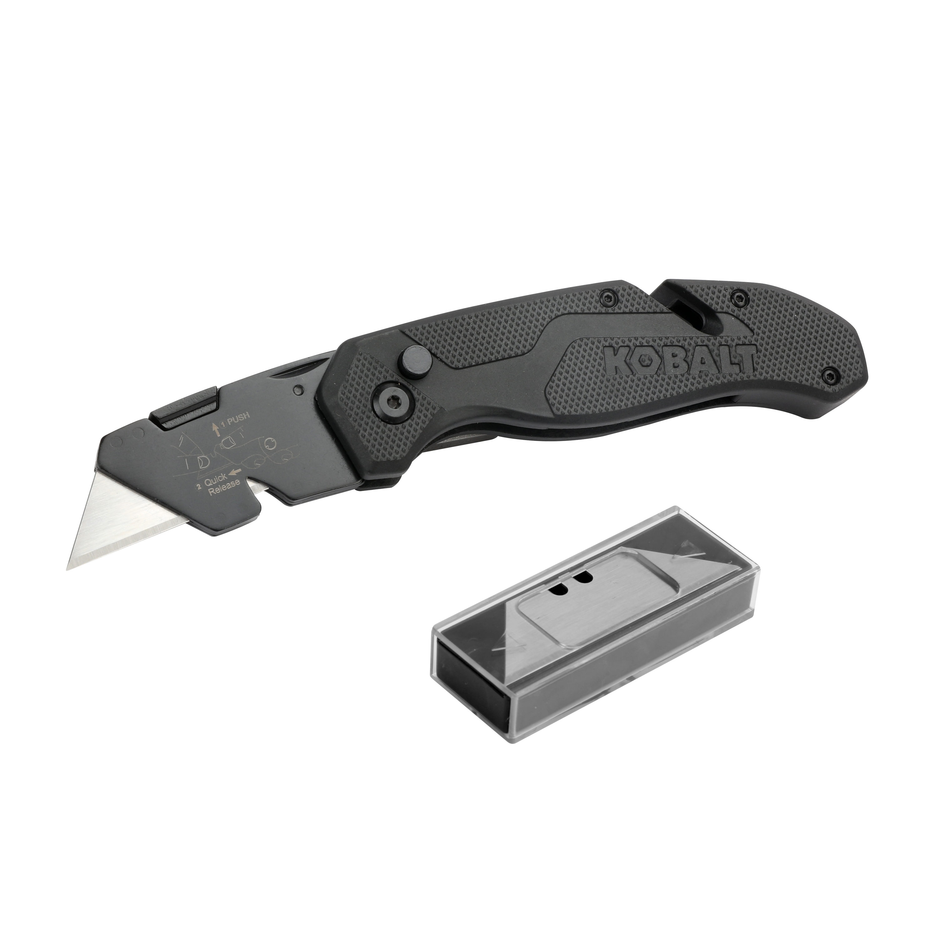 Kobalt - 56653 - Speed Release 11-Blade Folding Utility Knife