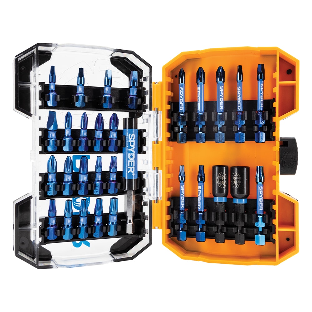 Spyder - 19030 - Mach-Blue 30-PC Drive Bit Set