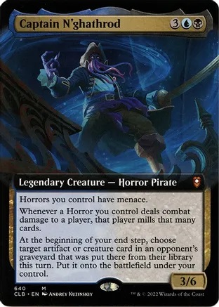Captain Nghathrod - Foil - Extended Art