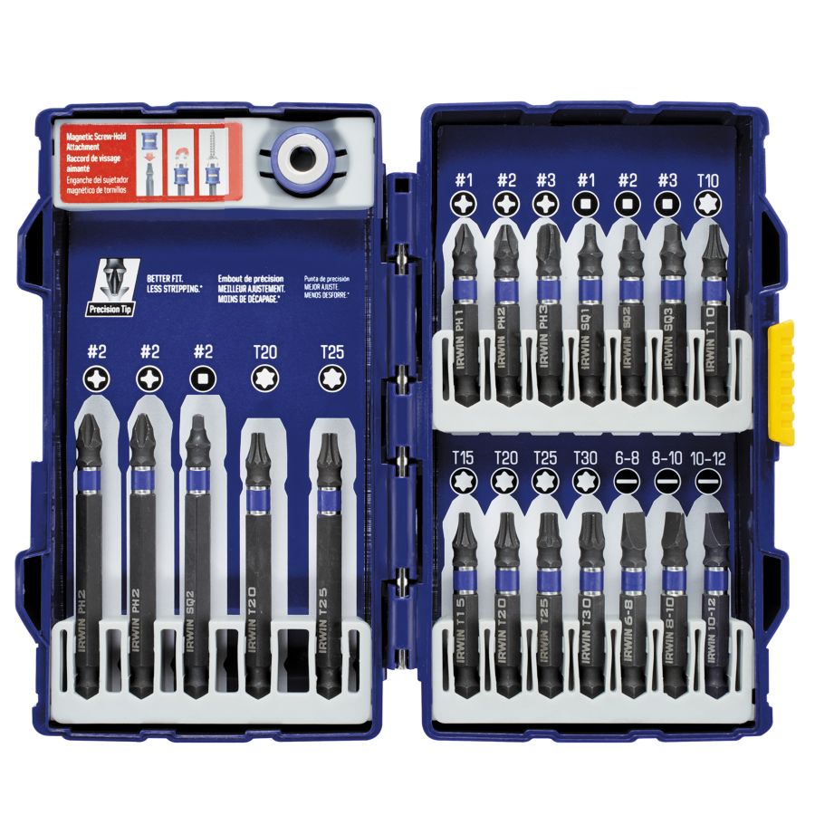 IRWIN - 1903766 - 20-Piece Impact Driver Bit Set