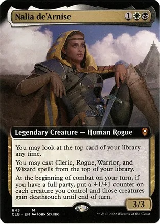 Nalia deArnise - Foil - Extended Art