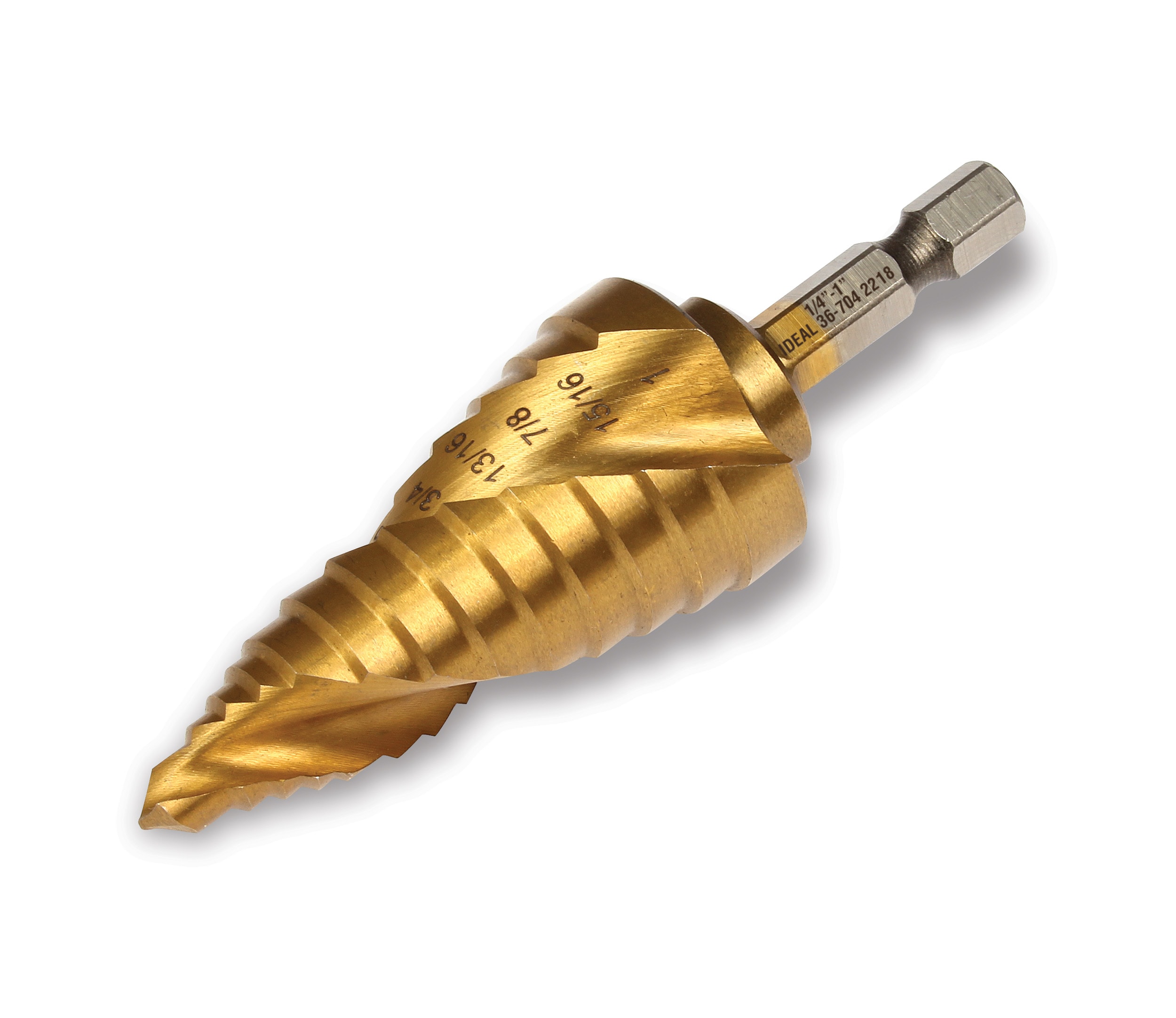 IDEAL - 36-704 - 1/4-in 13-Step Drill Bit