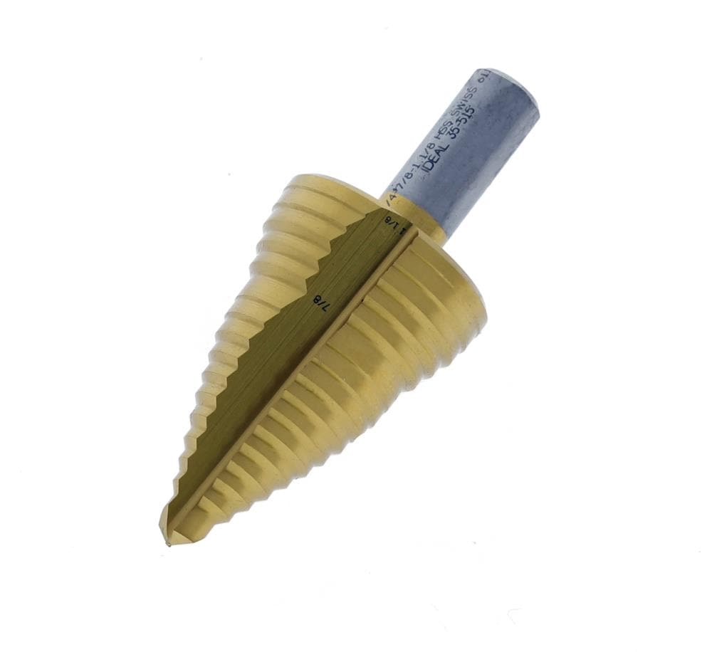 IDEAL - 35-515 - 1/4-in Titanium 16-Step Drill Bit