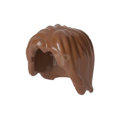 LEGO 88283 - 6354071 - Minifig, Hair Mid-Length Tousled with Center Part
