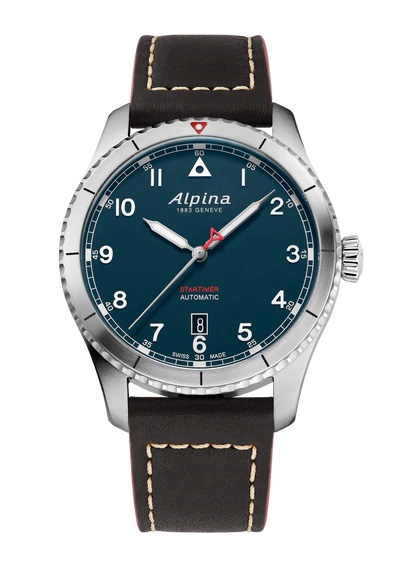 Alpina - Startimer Pilot Automatic Petroleum Blue