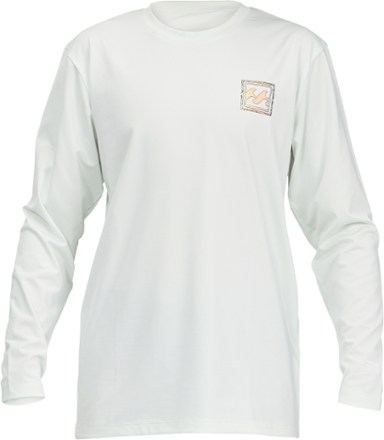 Billabong - Crayon Wave Long-Sleeve Shirt - Boys - SEAGLASS