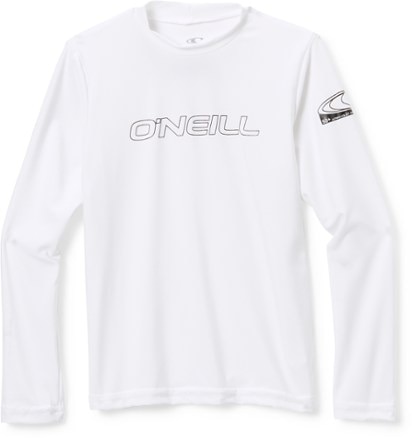 ONeill - Basic Skin Long-Sleeve Sun Shirt - Boys - WHITE