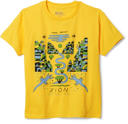 Parks Project - Zion Lizards T-Shirt - Kids