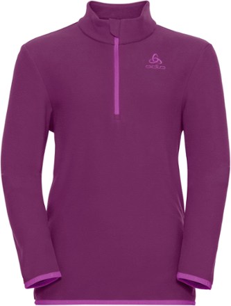 Odlo - Royale Half-Zip Mid Layer Top - Kids - CHARISMA