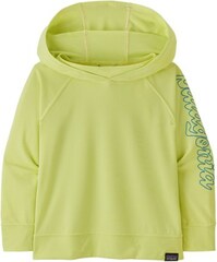 Patagonia - Baby Capilene Cool Daily Hoodie - Toddlers' - JELLYFISH YELLOW/FITZ SCRIPT