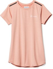 Columbia - Tech Trek T-Shirt - Girls' - FAUX PINK HEATHER