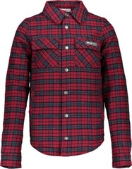 Obermeyer - Avery Flannel Insulated Shirt Jacket - Mey Plaid - Kids'