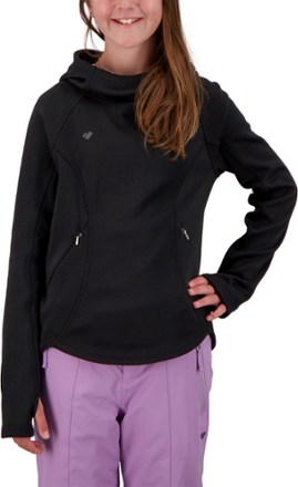 Obermeyer - Linnea Hoodie - Kids - BLACK
