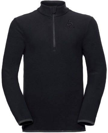 Odlo - Royale Half-Zip Mid Layer Top - Kids - BLACK