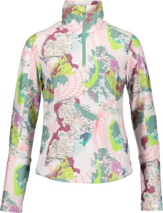 Obermeyer - Clara Quarter-Zip Base Layer Top - Girls - UNCHARTED