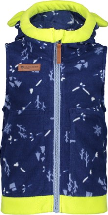 Obermeyer - Logan Fleece Vest - Kids - TRACKS