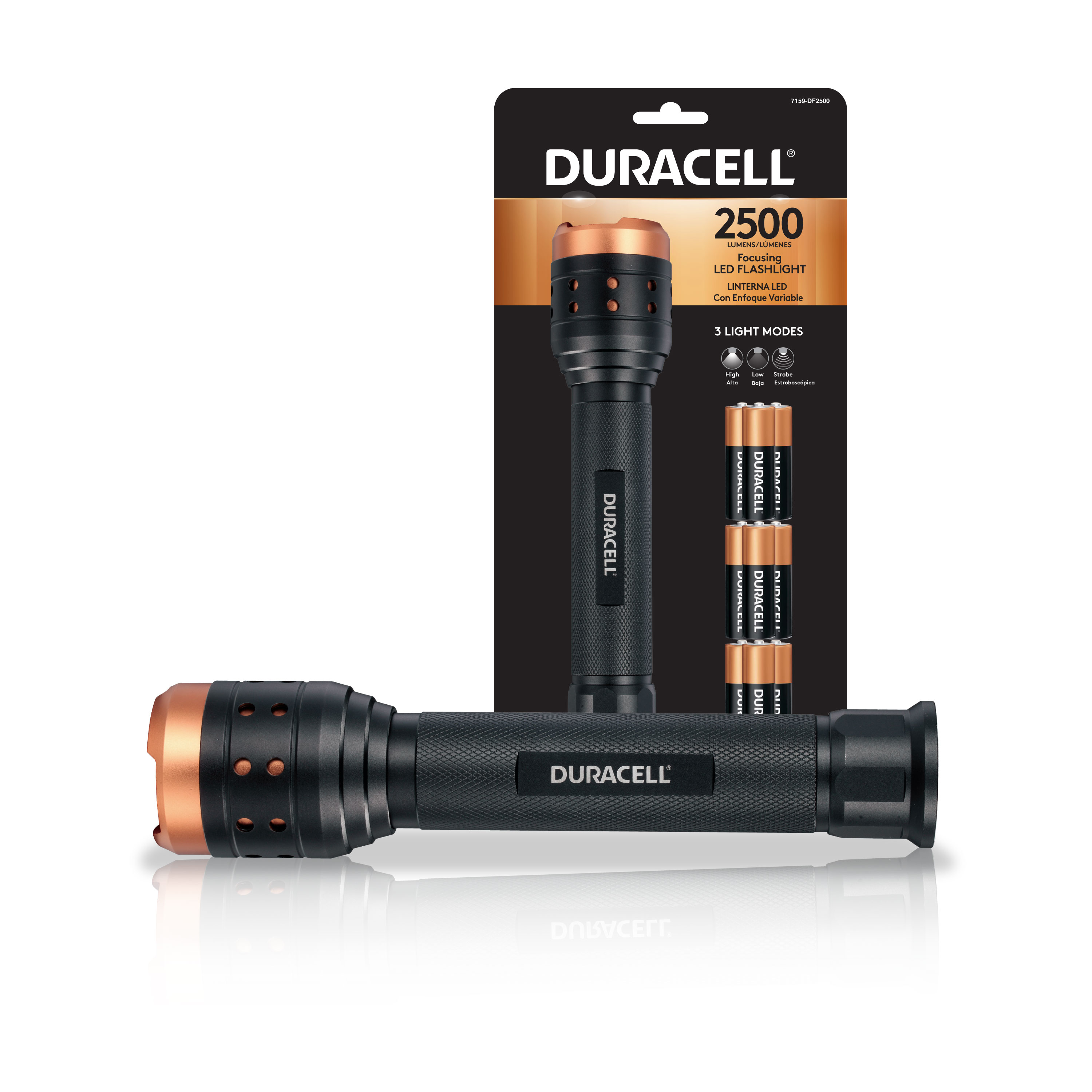 Duracell - 7159-DF2500 - Aluminum Flashlight