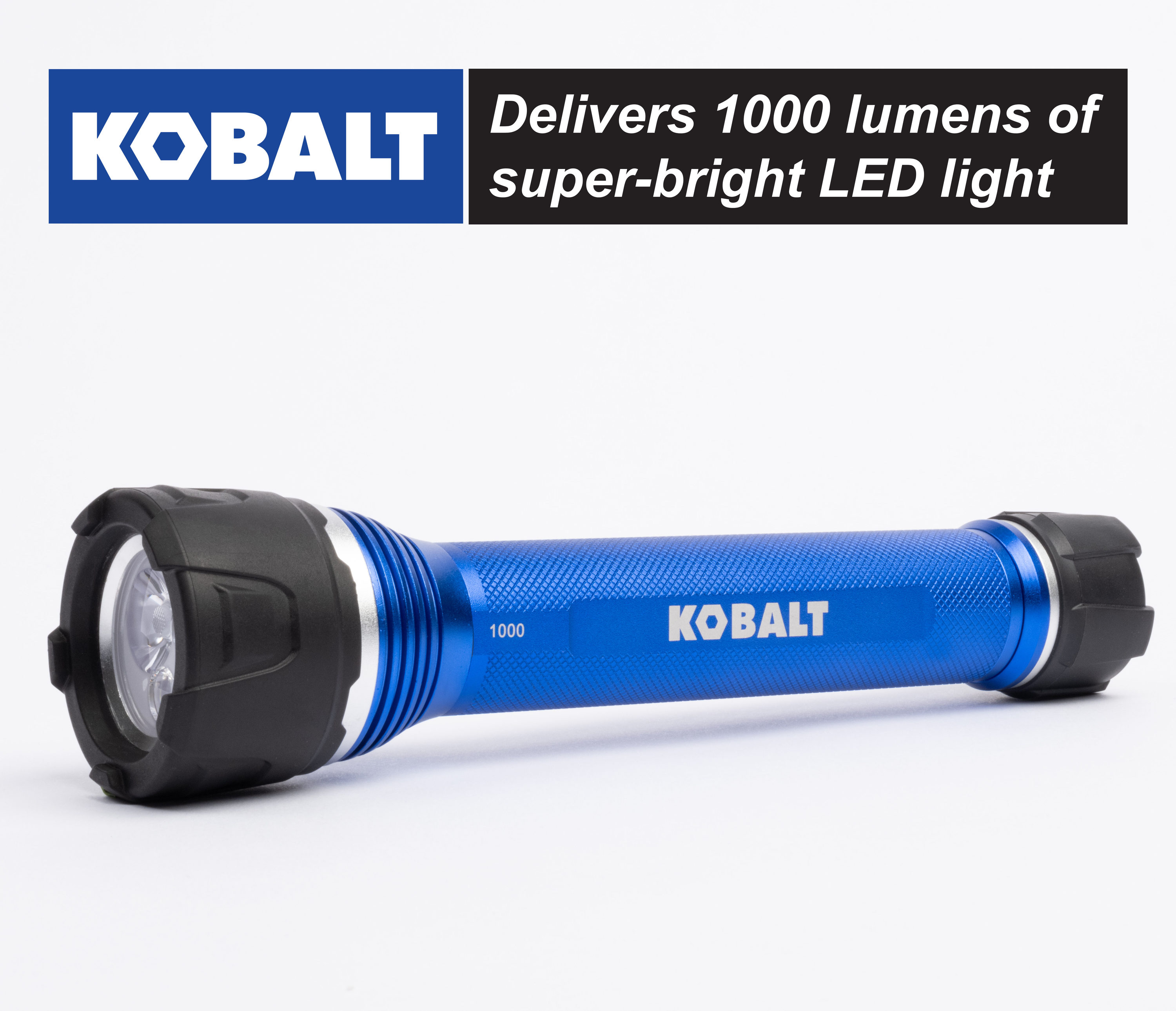 Kobalt - 68115 - LED Rechargeable Spotlight Flashlight