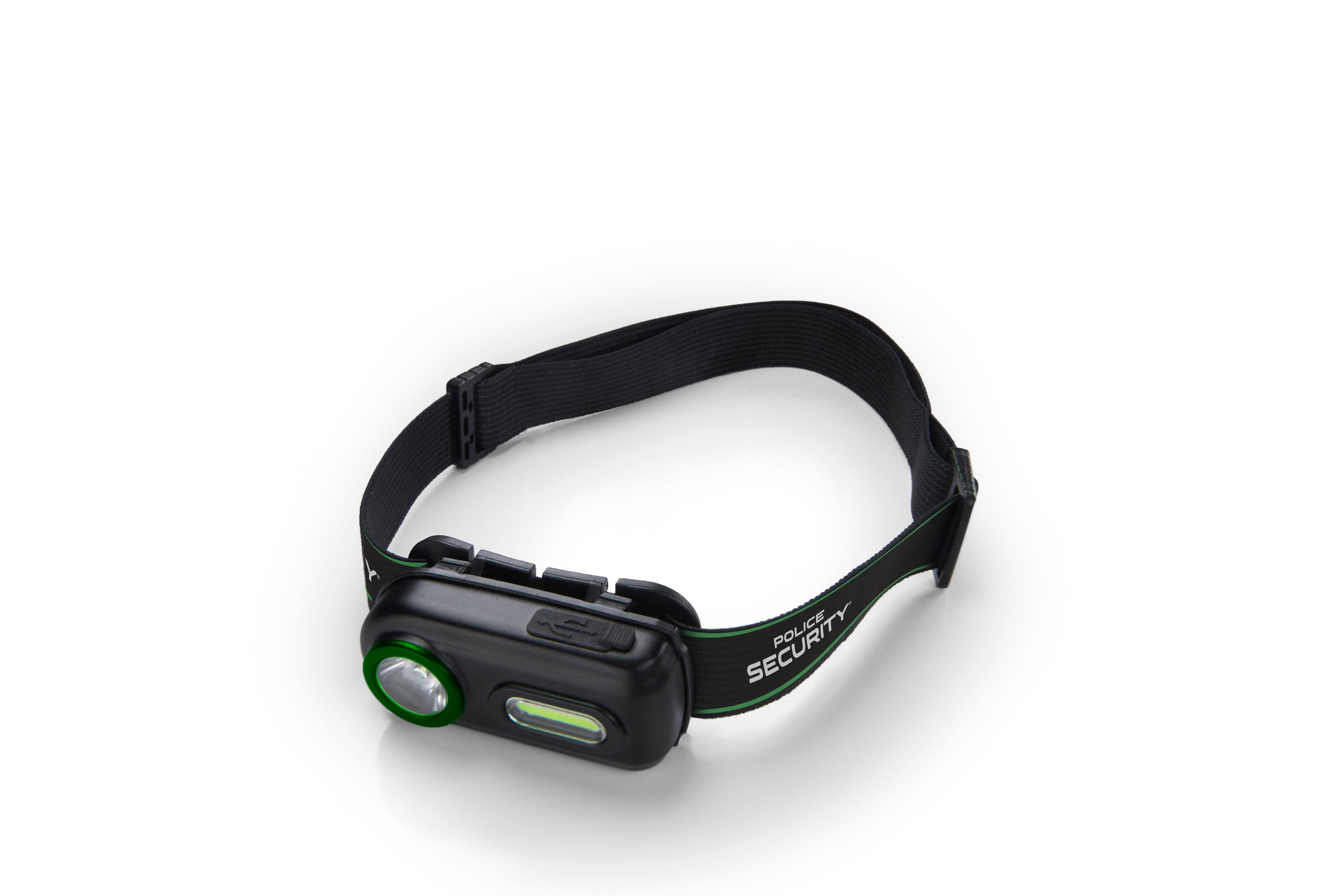 Police Security - 98732 - 400-Lumen LED Rechargeable Headlamp (Battery Included)